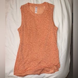 Athleta Orange Breezy Tank